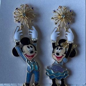 SOLD—— Disney's 50th Parks Collection Mickey & Minnie  BAUBLEBAR Earrings